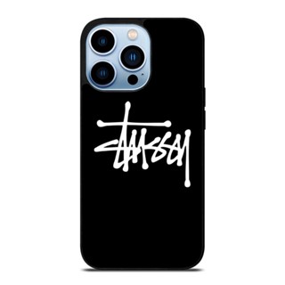 เคสโทรศัพท์มือถือ กันตก ลายไอคอน Stussy สําหรับ IPhone 14 Plus 13 Pro Max 12 Mini X