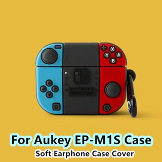 【จัดส่งด่วน】เคสหูฟัง แบบนิ่ม ลายการ์ตูน สําหรับ Aukey EP-M1S EP-M1S