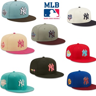 Mlb หมวกเบสบอล ปรับขนาดได้ ลาย New York Yankees NY สไตล์ฮิปฮอป แฟชั่นฤดูร้อน สําหรับผู้ชาย และผู้หญิง