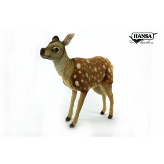 7803 ตุ๊กตาซีกา Sika Deer Fawn Hansa Creation