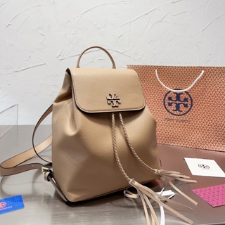 Tory Burch ใหม่ กระเป๋าเป้สะพายหลัง กระเป๋าถือ กระเป๋าเดินทาง กระเป๋านักเรียน แฟชั่นคลาสสิก สําหรับสตรี