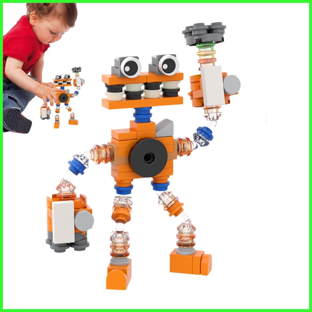 My Sing Monsters Epic Wubbox Model Building Blocks ของเล่นเพื่อการศึกษาการ์ตูนเกมของเล่นเด็ก fitshop