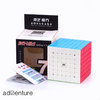 Adven Qiyi 7x7 ลูกบาศก์มายากล แข่งขันได้ราบรื่น ความเร็วพิเศษ ของเล่นเพื่อการศึกษา สําหรับเด็ก ของขวัญ