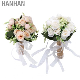 Hanhan Holding Flowers Artificial Preservable Bridal Bouquet for Photography for Wedding