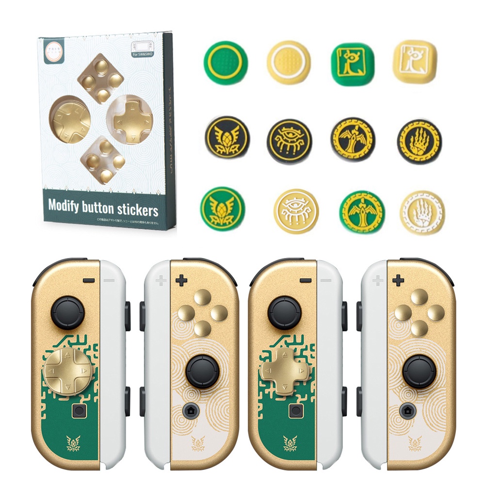 Zelda Tears of the Kingdom ฝาครอบจอยสติ๊ก ซิลิโคนนิ่ม สําหรับ Nintendo Switch & Switch Oled / Lite JoyCon
