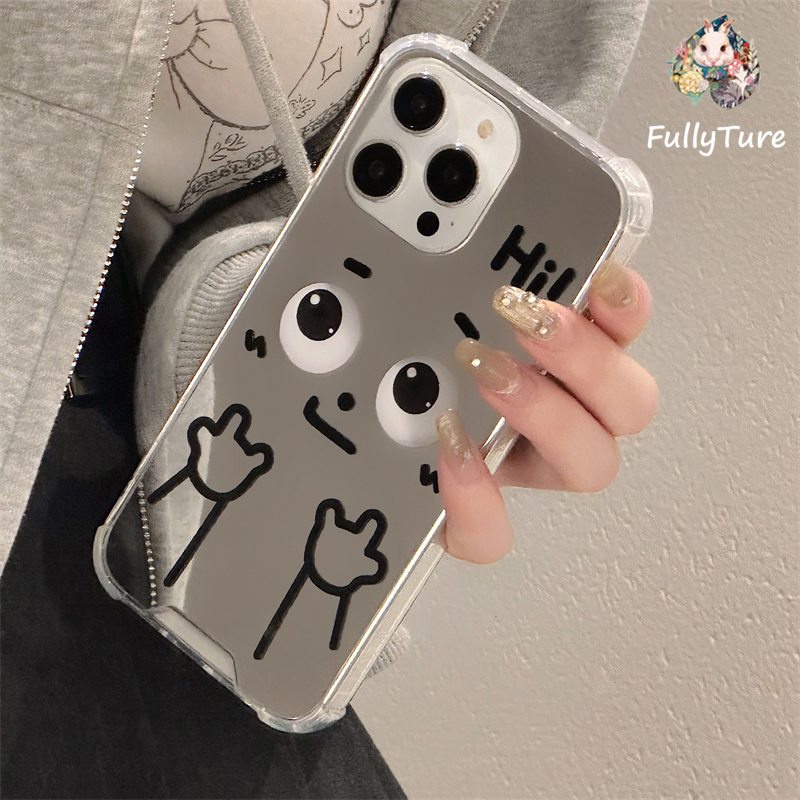 เคสโทรศัพท์มือถือใส แบบนิ่ม มีกระจกแต่งหน้า คุณภาพสูง สําหรับ Iphone 14 13 12 11 XR Pro Max 8 7 6 plus mini