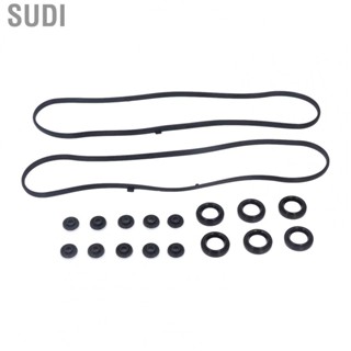 Sudi Valve Cover Gasket Set Rubber Long Durability Valve Cover Gasket Seal Kit VS50607R for Car