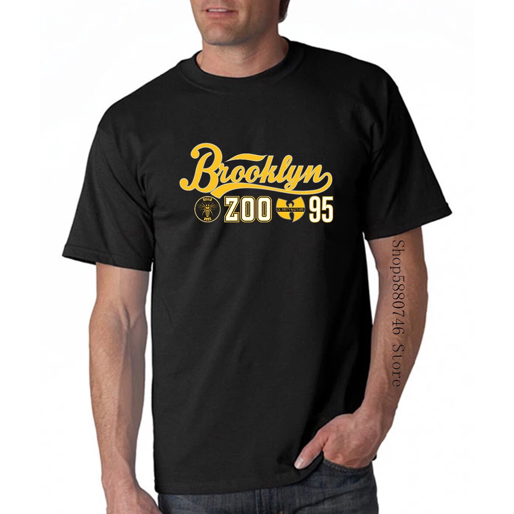 Cotton T-Shirt Zoo Print Wu Tang Clan Odb Ol Hip Hop Style S-5XL_02