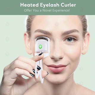 ที่ดัดขนตา ขนตา electric eyelash curler ที่ดัดขนตาไฟฟ้า เครื่องดัดขนตาแบบอุ่น ชาร์จไฟได้อุปกรณ์แต่งหน้าเสริมสวยขนตาติดทน