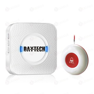 DAYTECH เครื่องส่งสัญญาณ SOS กริ่งฉุกเฉิน สำหรับผู้ป่วย ผู้สูงอายุในบ้าน กริ่งผู้สูงอายุ กริ่งพยาบาล กริ่งผู้ป่วย