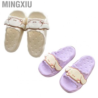 Mingxiu Women Slippers  Cute Cartoon Pattern Thick Sole Summer Slippers Lightweight  for Home