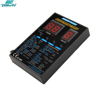 Rctown 120a Brushless Esc รีโมทคอนโทรลโมเดลรถ Esc การ์ดโปรแกรมอัพเกรดอะไหล่เปลี่ยน สําหรับรถบังคับวิทยุ