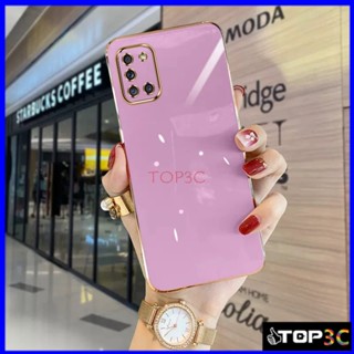 เคส Samsung A31 A21S A50 A30S A70 A7 2018 A750 A30 A10S A20 เคสโทรศัพท์มือถือแฟชั่น ขอบตรง สําหรับ ZB