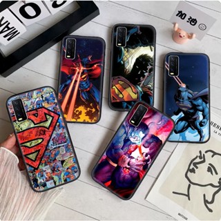 เคสโทรศัพท์มือถือแบบนิ่ม ลายซุปเปอร์แมน DC P62 สําหรับ Vivo Y30 Y50 Y31 Y51 Y53 Y55 Y55s Y69 Y71 Y81 Y81s Y91C Y95 Y93 Y91