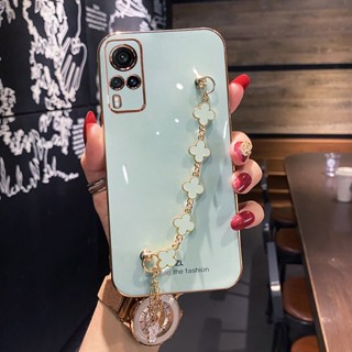 เคสโทรศัพท์มือถือ TPU แบบนิ่ม ลายหญ้านําโชค สําหรับ Vivo Y95 Y93 Y91 Y91C Y91i Y19 U3 Y5S V15 V15 Pro S1 Pro Y1S