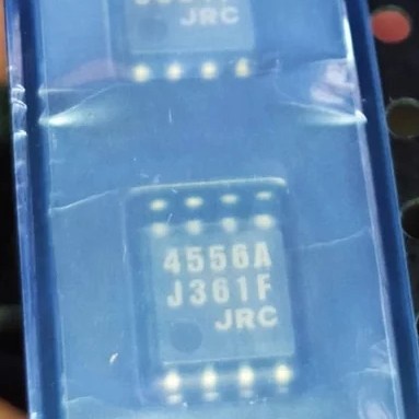 2 ชิ้น 2 ชิ้น 4556A JRC SMD NJM4556AM JRC4556A 4556 DMP-8 เสียงรบกวนต่ํา Dual Op Amp IC