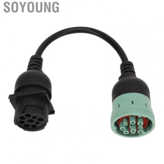 Soyoung CAN1 To CAN3 Crossover Cable  Plug and Play Secure Connection Diagnostic Crossover Adapter High Temp Resistant J1939  for Cars