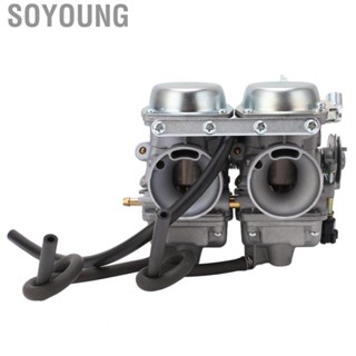 Soyoung Dual Carb Assy  Stable Performance Metal Professional Motorcycle Carburetor  for Upgrade