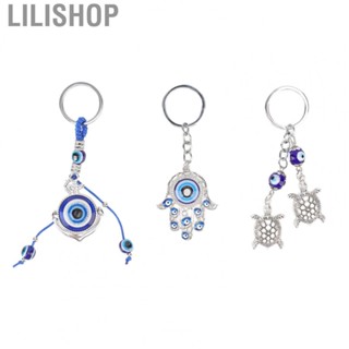 Lilishop Evil Eye Keychain  Evil Eye Evil Eye Charm 3Pcs  for Wallet