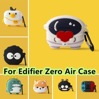 【แหล่งจ่ายไฟโดยตรง】เคสหูฟัง แบบนิ่ม ลายการ์ตูน สําหรับ Edifier Zero Air