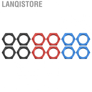 Lanqistore RC Wheel Hex Hub Nut  Aluminum Alloy 24mm Wheel Hex Hub Nut Wear Resistant  for RC Car