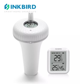 Inkbird IBS-P01R เครื่องวัดอุณหภูมิสระว่ายน้ําไร้สาย ลอยน้ํา กลางแจ้ง สระว่ายน้ํา เซนเซอร์อุณหภูมิน้ํา พร้อมจอแสดงผล LCD สําหรับสระว่ายน้ํา สปา อ่างน้ําร้อน ตู้ปลา