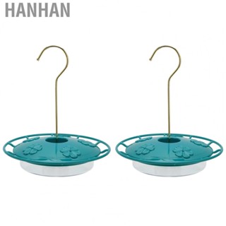 Hanhan Hummingbird Feeder  Leakproof Easy To Clean and Refill Saucer Humming Feeder 2PCS  for Garden for Backyard