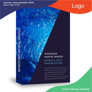 Windows Movie Maker  โปรแกรมตัดต่อวีดีโอ [ตัวเต็ม][ถาวร] ส่งฟรี 🔥