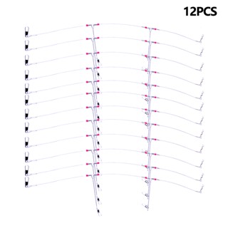 ลวดตกปลา สเตนเลส ทนทาน หมุนได้ ไม่กัด ทนทาน 12 ชิ้น