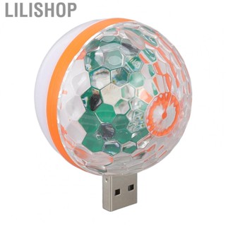 Lilishop Party Lights Ball  Voice Control USB Mini Colorful Ball Light  for Christmas for Dance Party