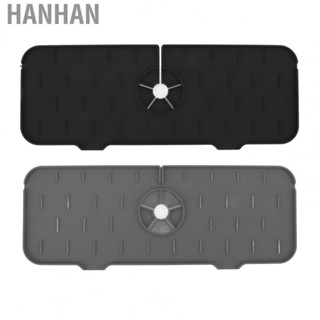 Hanhan Sink Faucet Mat  Silicone Faucet Water Catcher Pad  for Kitchen