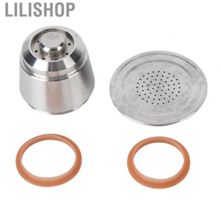 Lilishop Stainless Steel Refillable Coffee Pod Resuable Coffee  For Cafe Home MX