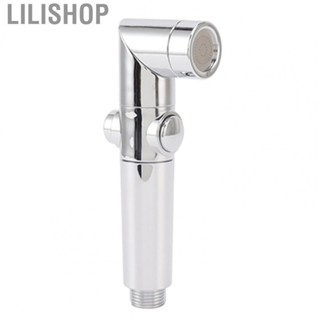 Lilishop Bidet Sprayer Head  Pressurized Bidet Sprayer Head Replacement Ergonomic Handle Non Fall Off with Small Holes for Washing