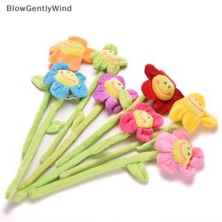 Blowgentlywind ช่อดอกทานตะวัน แบบคลิปหนีบ สร้างสรรค์ ของเล่นสําหรับเด็ก 1 ชิ้น BGW