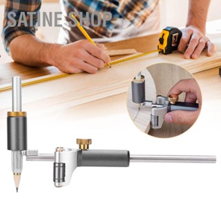 SaTine Shop Linear Arc Scriber เครื่องมือ DualPurpose DIY งานไม้มัลติฟังก์ชั่นวาดเครื่องหมาย