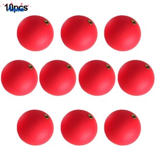 【Anna】Bobbers 10pcs Ball Foam Buoyancy Balls Drift EVA Foam Fishing Floating