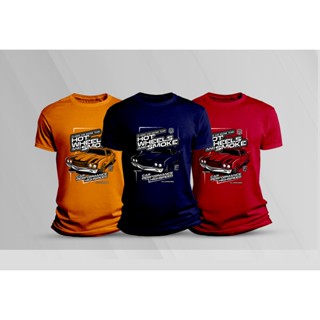 เสื้อยืด เสื้อสกรีน Hot Wheels and smoke **มีเก็บเงินปลายทาง**