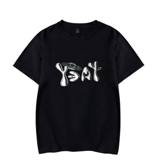 เสื้อยืดแขนสั้น คอกลม พิมพ์ลายแร็ปเปอร์ Yeat สําหรับผู้ชาย 2023