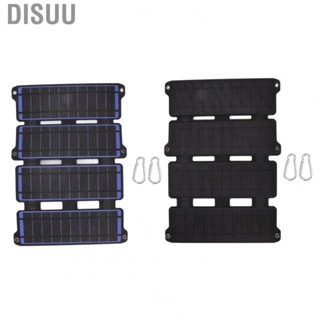 Disuu Solar Panel Solar Power Panel Professional Monocrystalline Silicon 14W 5V for Cars