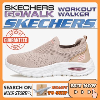 [[PENGHANTARAN Ekspres]] Skechers_ Go-walk Air cushion รองเท้าผ้าใบลําลอง น้ําหนักเบา เหมาะกับการวิ่งจ๊อกกิ้ง สําหรับสตรี