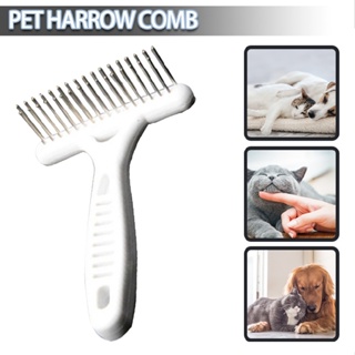 New Professional Pet Grooming Undercoat Rake Comb Dematting Tool Dog Cat Brush