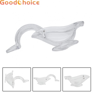 【Good】Acrylic Juicer 12*3.5*5.1cm 53g Bird Shape Exquisite Accessory Kitchen【Ready Stock】