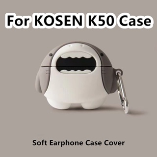 【จัดส่งรวดเร็ว】เคสหูฟัง แบบนิ่ม ลายการ์ตูน สําหรับ KOSEN K50 KOSEN K50