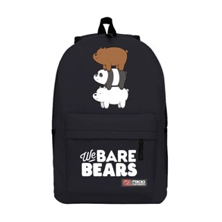 We are Bears Bare Three Bears กระเป๋าเป้สะพายหลัง กระเป๋านักเรียน กระเป๋าของขวัญ สําหรับเด็ก นักเรียน