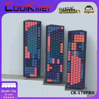 Coolkiller CK-178PRO คีย์บอร์ดเกมมิ่งไร้สายบลูทูธ 2.4G