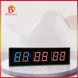 [Blesiya1] นาฬิกาจับเวลาดิจิทัล LED นับถอยหลัง แบบพกพา สําหรับยิม