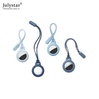 JULYSTAR สำหรับอุปกรณ์ป้องกันการสูญหายของ Apple Airtag ฝาครอบป้องกันใหม่ Airtag Shell Tracker ซิลิโคนพลาสติก