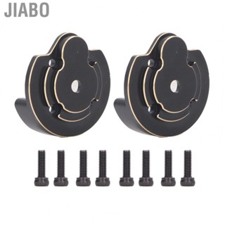 Jiabo Counterweight  Brass Durable Black 2pcs Outer Portal Covers for Axial 1/18 UTB18 Capra RC Crawler Car