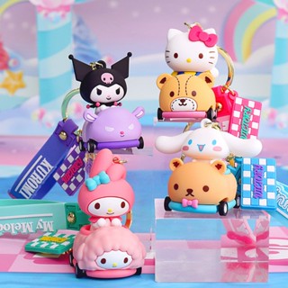 พวงกุญแจ จี้ตุ๊กตาการ์ตูน Sanrio Kuromi Cinnamoroll Melody น่ารัก สไตล์เกาหลี สําหรับแขวนกระเป๋านักเรียน