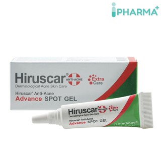 Hiruscar Anti Acne Advance Spot Gel  ฮีรูสการ์ แอนตี้แอคเน่ แอดวานซ์ สปอตเจล  4 กรัม [iPha]